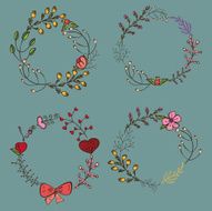 Floral Frame Collection N4