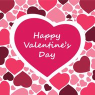 Hearts Background Vector N7