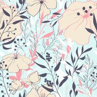 Floral seamles pattern N13