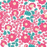Seamless pattern with flowers N83