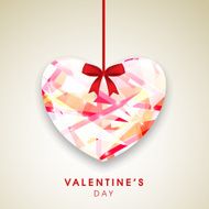 Valentine&#039;s Day celebration greeting card design N2
