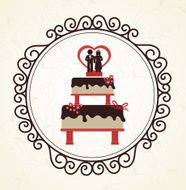 Happy Wedding desing vector illustration N23