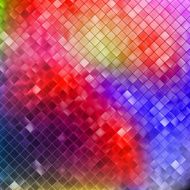 Blue glitters on a soft blurred background EPS 10