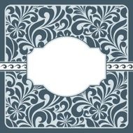 Floral Greeting Card N91