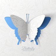 beautiful colorful butterfly background concept Vector illustra N3
