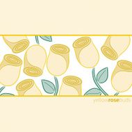 All occasion rose card in vector format N11