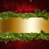 Christmas Golden Background