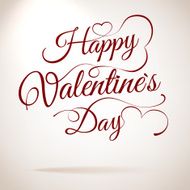 Valentines day vintage lettering EPS 10 N2