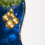 Christmas Golden Balls