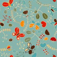Flower pattern N136