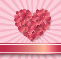 Heart Paper Sticker N12