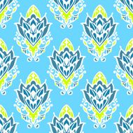 Damask Floral Vector Seamless Pattern N2