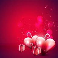 Valentine&#039;s Day pink background N4