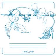 Flower card N27