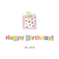 happy birthday gift greeting card N2