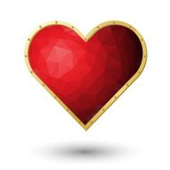 red heart jewel