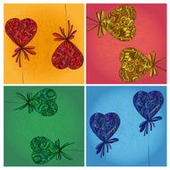 heart with a bow
