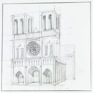 Notre Dame cathedral in Paris