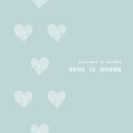 White lace hearts textile texture vertical frame seamless pattern background