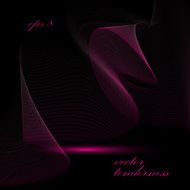 Creative 3d delicate background with abstract flowing lines N3
