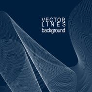 Dark striped decorative wavy template vector background