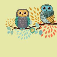 Owls card