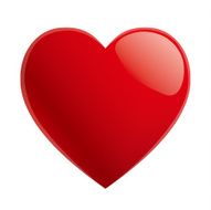 Red Heart Shape N11