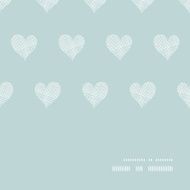 White lace hearts textile texture horizontal frame seamless pattern background