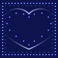 romantic background of lights