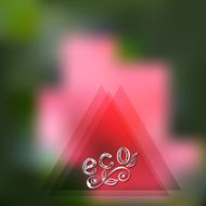 Minimalistic web media backdrop Blurred background