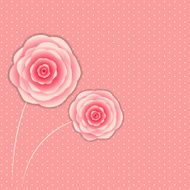 Stylish Floral Background Vector Illustration N3