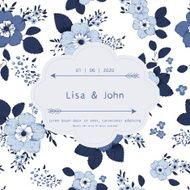 wedding invitation N114