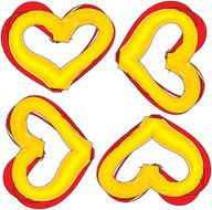 magic colorful heart on a white background N2