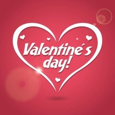 Valentines Day card N88
