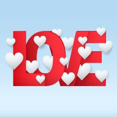 Background Red Letter Love N2