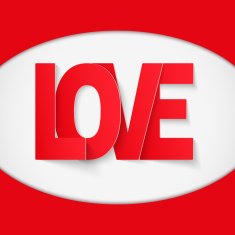 Background Red Letter Love N3