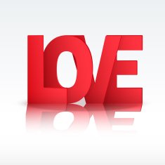 Background Red Letter Love N4