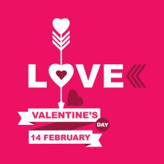 valentine's day poster N18