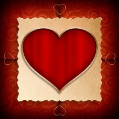 Valentine Day background template N5