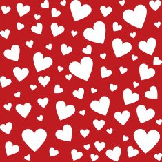 Seamless background with hearts N15