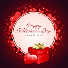 Valentine's day vector background N28
