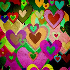 grunge love pattern background N9