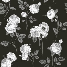 Vintage vector seamless pattern N13