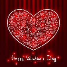 Valentines Day card N100