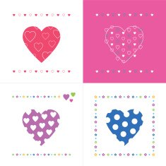 love and friendship greeting cards collection