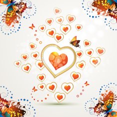 Valentine's day card N156