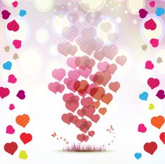 Valentine's day card N163