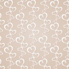 Seamless background with hearts N16