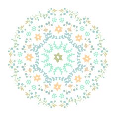 Floral decor N49