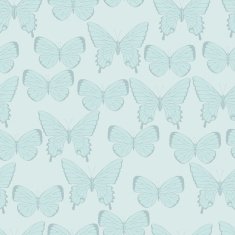 Butterflies Beautiful background with a flower ornament N2